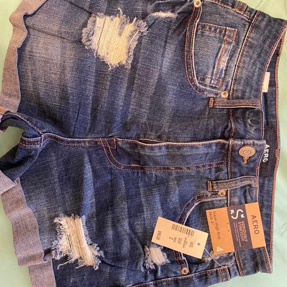 jean shorts